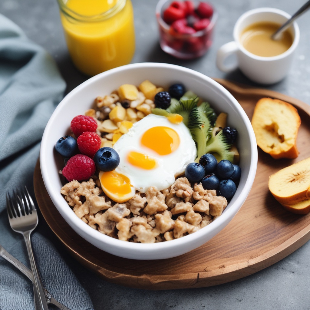 Nutritious Breakfast bowl