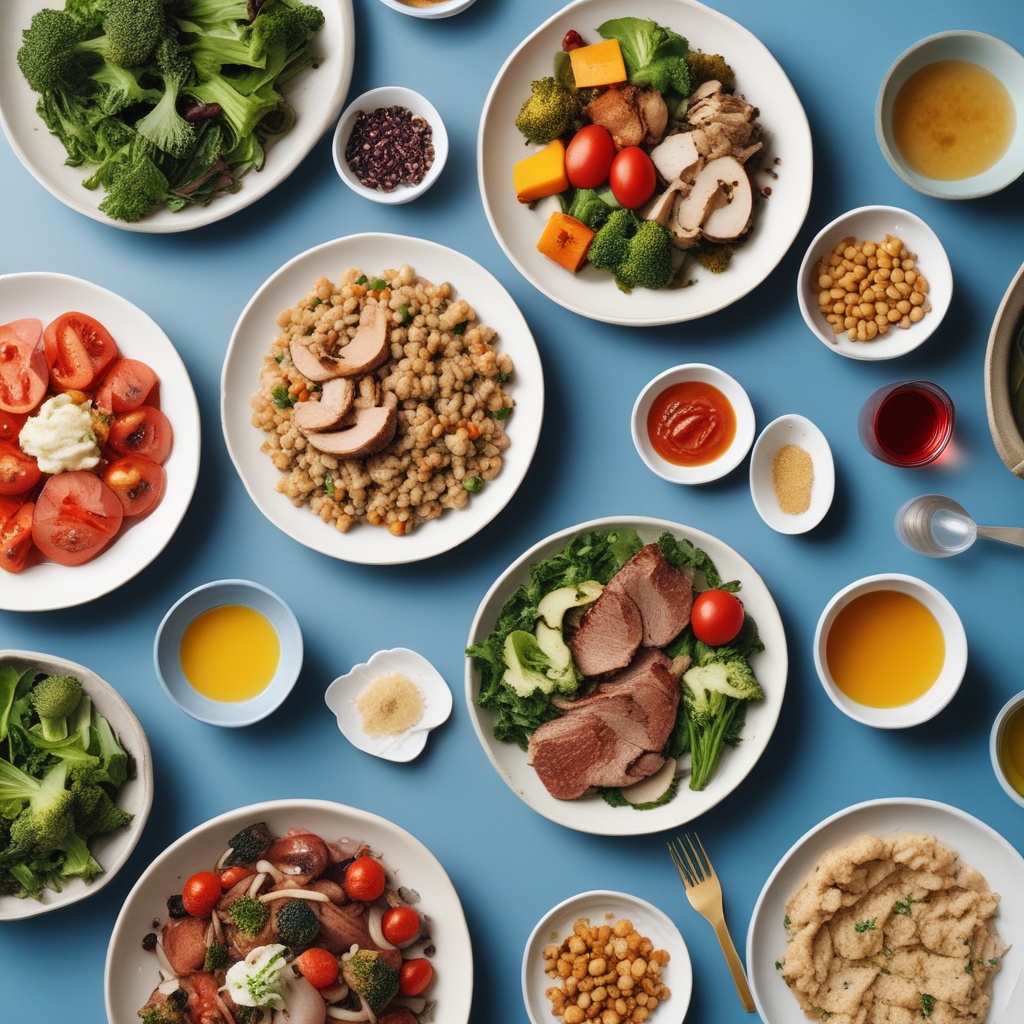 Well-balanced Flavorful dinner plate